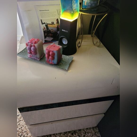 Glass Candle holder  - Picture 9 of 9